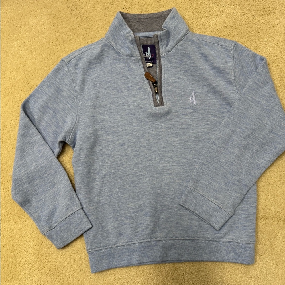 johnnie-O Light Gray Kids Sweater